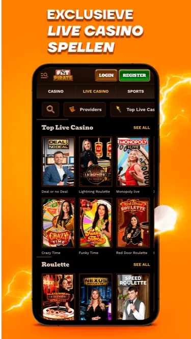 FatPirate Casino Screenshot