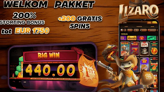 Lizaro Casino Screenshot